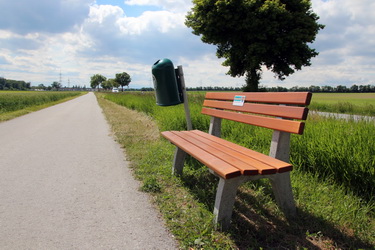 neue Sitzbank